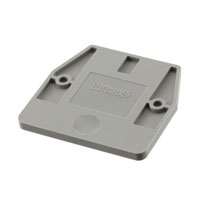 Phoenix Contact - 3248033 - CONN TERM BLK END COVER GRAY