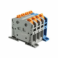 Phoenix Contact - 3260124 - TERM BLOCK 4-4/0 AWG GRY-BLU