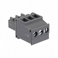 Phoenix Contact - 5437570 - TERM BLOCK PLUG 3POS 90DEG 3.5MM