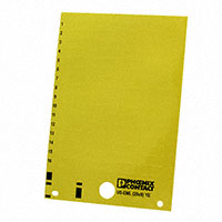 Phoenix Contact - 0800460 - LABEL ID/RATINGS 0.79"X0.31" YLL