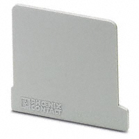 Phoenix Contact - 0260028 - TERM BLOCK END COVER GRAY