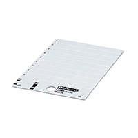 Phoenix Contact - 0828774 - LABEL ID/RATINGS 0.67"X0.59" WHT