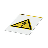 Phoenix Contact - 0830436 - LABEL ELECTRL WARN 7.87"X7.87"