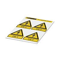 Phoenix Contact - 0830438 - LABEL ELECTRL WARN 1.97"X1.97"