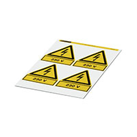 Phoenix Contact - 0830439 - LABEL ELECTRL WARN 3.94"X3.94"