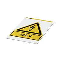 Phoenix Contact - 0830440 - LABEL ELECTRL WARN 7.87"X7.87"