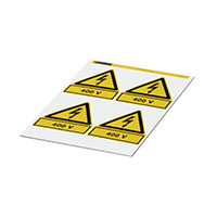 Phoenix Contact - 0830443 - LABEL ELECTRL WARN 3.94"X3.94"