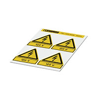 Phoenix Contact - 0830445 - LABEL ELECTRL WARN 1.97"X1.97"
