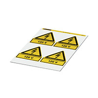Phoenix Contact - 0830446 - LABEL ELECTRL WARN 3.94"X3.94"