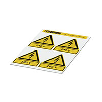 Phoenix Contact - 0830448 - LABEL ELECTRL WARN 1.97"X1.97"