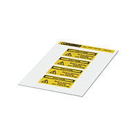 Phoenix Contact - 0830469 - LABEL ELECTRL WARN 2.05"X1.02"