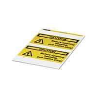 Phoenix Contact - 0830472 - LABEL ELECTRL WARN 7.87"X3.94"