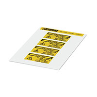 Phoenix Contact - 0830477 - LABEL ELECTRL WARN 2.05"X1.02"
