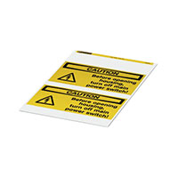 Phoenix Contact - 0830479 - LABEL ELECTRL WARN 4.13"X2.05"