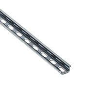 Phoenix Contact - 1204096 - DIN RAIL 15X5MM SLOTTED STEEL 2M