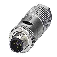 Phoenix Contact - 1411068 - CONN PLUG MALE M12 4POS GOLD IDC