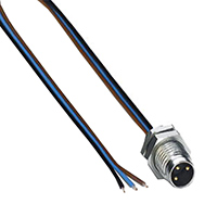 Phoenix Contact - 1453478 - CABLE PLUG 3POS M8 TPE WIRE