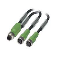 Phoenix Contact - 1458693 - SAC-3P-M8Y/2X3 0-PUR/M 8FS