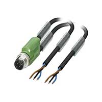 Phoenix Contact - 1669686 - CABLE 3POS M12 PLUG-2 WIRE 1.5M