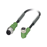 Phoenix Contact - 1681224 - CBL 3POS M12 PLUG-M8 R/A PLUG 5M