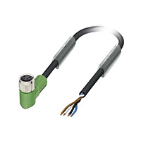 Phoenix Contact - 1681884 - CBL 4POS M8 R/A SCKT-WIRE 3M