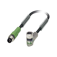 Phoenix Contact - 1681981 - CBL 3POS M8 PLUG-R/A SCKT 0.3M