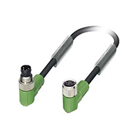 Phoenix Contact - 1682281 - CBL 4POS M8 R/A PLG-R/A SKT 1.5M