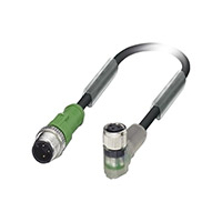 Phoenix Contact - 1694907 - CBL 3POS M12 PLG-M8 R/A SKT 1.5M