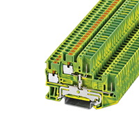 Phoenix Contact - 3210897 - TERM BLK PLUG 4POS 5.2MM GRN YLW