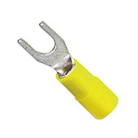 Phoenix Contact - 3240045 - CONN SPADE TERM 10-12AWG M8 YEL