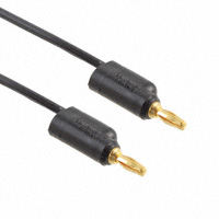 Pomona Electronics - 1081-24-0 - TEST LEAD BANANA TO BANANA 24"