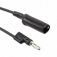 Pomona Electronics - 1166-24-0 - TEST LEAD BANANA TO GATOR 24"