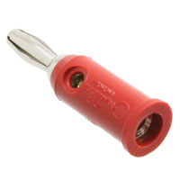 Pomona Electronics - 1325-2 - PLUG BANA SOLDRLSS NCKL RED