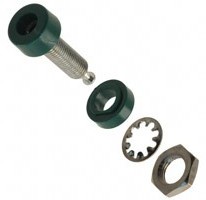 Pomona Electronics - 1581-5 - JACK BANA PANEL MT TIN GRN