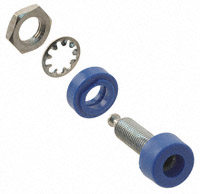 Pomona Electronics - 1581-6 - JACK BANA PANEL MT TIN BLU