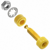 Pomona Electronics - 2142-4 - JACK BANANA MINI PNL MT YEL