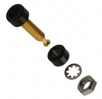 Pomona Electronics - 3542-0 - JACK PIN TIP GOLD BLACK