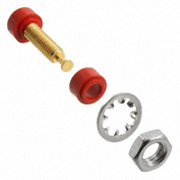 Pomona Electronics - 3542-2 - JACK PIN TIP GOLD RED