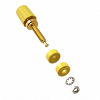 Pomona Electronics - 3750-4 - BINDING POST GOLD PLATED YELLOW