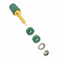 Pomona Electronics - 3750-5 - BINDING POST GOLD PLATED GREEN