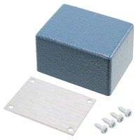 Pomona Electronics - 3753 - BOX ALUMINUM BLUE 1.5"L X 1.13"W