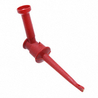 Pomona Electronics - 4723-2 - TESTCLIP MINIGRBBR BANA JACK RED
