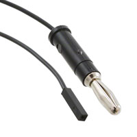 Pomona Electronics - 4771-24-0 - TEST LEAD BANANA TO SOCKET 24"