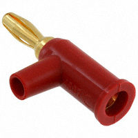 Pomona Electronics - 4897-2 - BANANA PLUG W/SHIELD GOLD RED