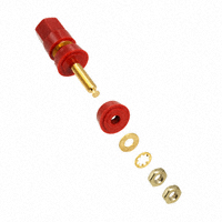 Pomona Electronics - 5018-2 - POST BINDING HEX HEAD RED