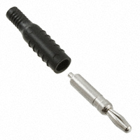 Pomona Electronics - 5169-0 - BANANA PLUG W/BOOT 18-22AWG BLK
