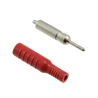 Pomona Electronics - 5173-2 - PIN TIP PLUG W/BOOT 18-22AWG RED