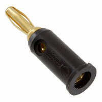 Pomona Electronics - 5406-0 - BANANA PLUG D-I-Y GOLD BLACK