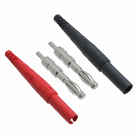 Pomona Electronics - 6383-02 - PLUG BANANA SHEATH DIY BLK & RED