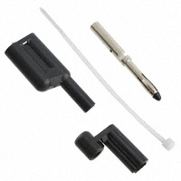 Pomona Electronics - 6721-0 - PLUG BANANA DIY 4MM STACKING BLK